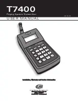 Предварительный просмотр 1 страницы Long Range Systems T7400 User Manual