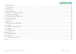 Preview for 4 page of LongCo Freeliner User Manual