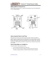 Preview for 10 page of Longevity ForceCut LP-100 Operating Manual