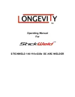 Longevity STICKWELD 140 Operating Manual предпросмотр