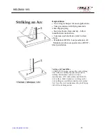 Предварительный просмотр 24 страницы Longevity WeldMax 185i Operating Manual