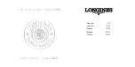 Longines Calibre L600 Instructions For Use Manual preview