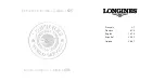 Preview for 1 page of Longines Calibre L635 Instructions For Use Manual