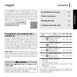 Preview for 3 page of Longines CHRONOGRAPH L895 Instruction Manual