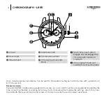 Preview for 4 page of Longines CHRONOGRAPH L895 Instruction Manual