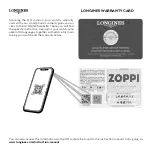 Предварительный просмотр 7 страницы Longines L707 Instruction Manual