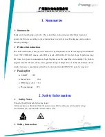 Preview for 2 page of Longman 25W*6PCS User Manual