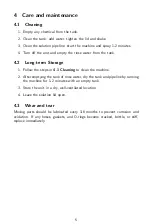 Preview for 6 page of Longray Basic ULV Fogger User Manual