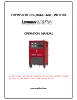 Longrun 610TC Operation Manual preview