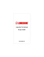 Preview for 1 page of Longshine FS8116B User Manual