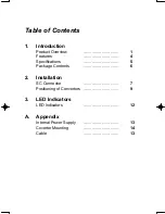 Preview for 3 page of Longshine LCS-C824MC User Manual