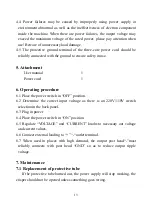 Предварительный просмотр 13 страницы Longwei Electric TPR-3002-2D Manual