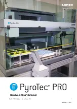 Lonza PyroTec PRO Hardware User Manual предпросмотр