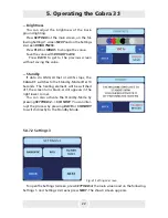 Предварительный просмотр 22 страницы Look Solutions Cobra 3.1 Operating Manual