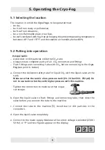 Preview for 9 page of Look Solutions Cryo-Fog Operating Manual