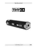 Предварительный просмотр 1 страницы Look Solutions Tiny CX Operating Manual