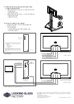 Preview for 4 page of LOOKING GLASS FACTORY 8K Stand Assembly Manual