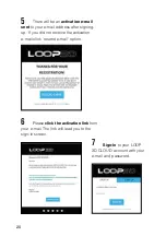 Предварительный просмотр 20 страницы LOOP 3D LOOP PRO X Quick Installation Manual