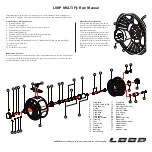 LOOP MULTi Fly Reel Manual предпросмотр