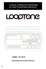 LoopTone TR-18CD Operating Instructions Manual preview