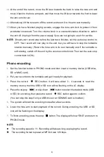 Preview for 8 page of LoopTone TR-18CD Operating Instructions Manual