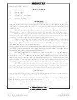 Предварительный просмотр 2 страницы LOOPTROTTER Monster compressor Owner'S Manual