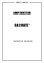 Предварительный просмотр 1 страницы LOOPTROTTER SA2RATE2 Owner'S Manual