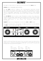 Предварительный просмотр 2 страницы LOOPTROTTER SA2RATE2 Owner'S Manual