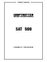 Предварительный просмотр 1 страницы LOOPTROTTER SAT 500 Owner'S Manual