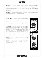 Предварительный просмотр 2 страницы LOOPTROTTER SAT 500 Owner'S Manual