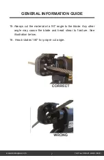 Preview for 10 page of Loos & Co Cableware Locoloc HC-S724H Operator'S Manual