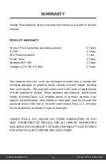 Preview for 16 page of Loos & Co Cableware Locoloc HC-S724H Operator'S Manual