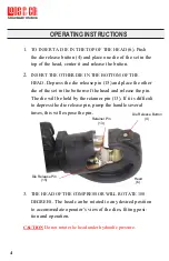 Preview for 6 page of Loos & Co Locoloc 3-H Operating Instructions Manual