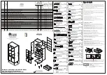 Lopas Glass Cabinet Buffet Assembly Instructions preview