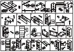 Предварительный просмотр 2 страницы Lopas Glass Cabinet Buffet Assembly Instructions