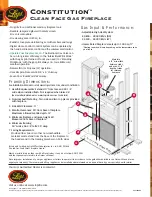 Preview for 4 page of Lopi Clean Face Gas Fireplace Specification