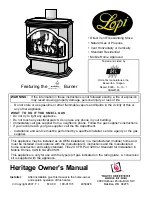 Lopi heritage Owner'S Manual предпросмотр