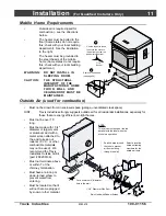 Предварительный просмотр 11 страницы Lopi Horizontal Or Vertical Vent Freestanding Stove Yankee Pellet Stove User Manual