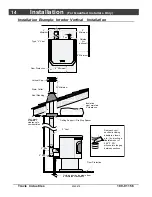 Предварительный просмотр 14 страницы Lopi Horizontal Or Vertical Vent Freestanding Stove Yankee Pellet Stove User Manual