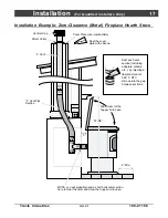 Предварительный просмотр 17 страницы Lopi Horizontal Or Vertical Vent Freestanding Stove Yankee Pellet Stove User Manual