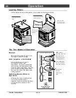 Предварительный просмотр 20 страницы Lopi Horizontal Or Vertical Vent Freestanding Stove Yankee Pellet Stove User Manual