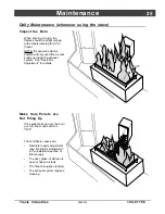 Предварительный просмотр 25 страницы Lopi Horizontal Or Vertical Vent Freestanding Stove Yankee Pellet Stove User Manual