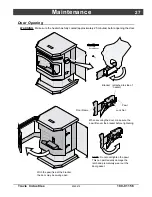 Предварительный просмотр 27 страницы Lopi Horizontal Or Vertical Vent Freestanding Stove Yankee Pellet Stove User Manual