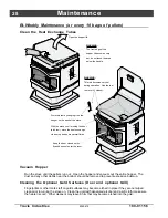 Предварительный просмотр 28 страницы Lopi Horizontal Or Vertical Vent Freestanding Stove Yankee Pellet Stove User Manual