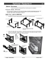 Предварительный просмотр 41 страницы Lopi Horizontal Or Vertical Vent Freestanding Stove Yankee Pellet Stove User Manual