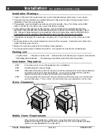 Предварительный просмотр 8 страницы Lopi Spirit DV EF Manual