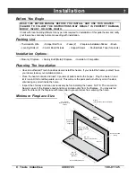 Preview for 7 page of Lopi Yankee Bay Instruction Manual