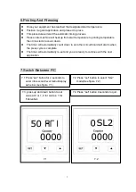 Предварительный просмотр 7 страницы Lopo GS-205B Plus Operation Manual