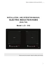 Lorca LCI-918 Installation And Operation Manual preview