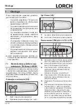 Предварительный просмотр 79 страницы LORCH a-LTG/i-LTG Operating Manual